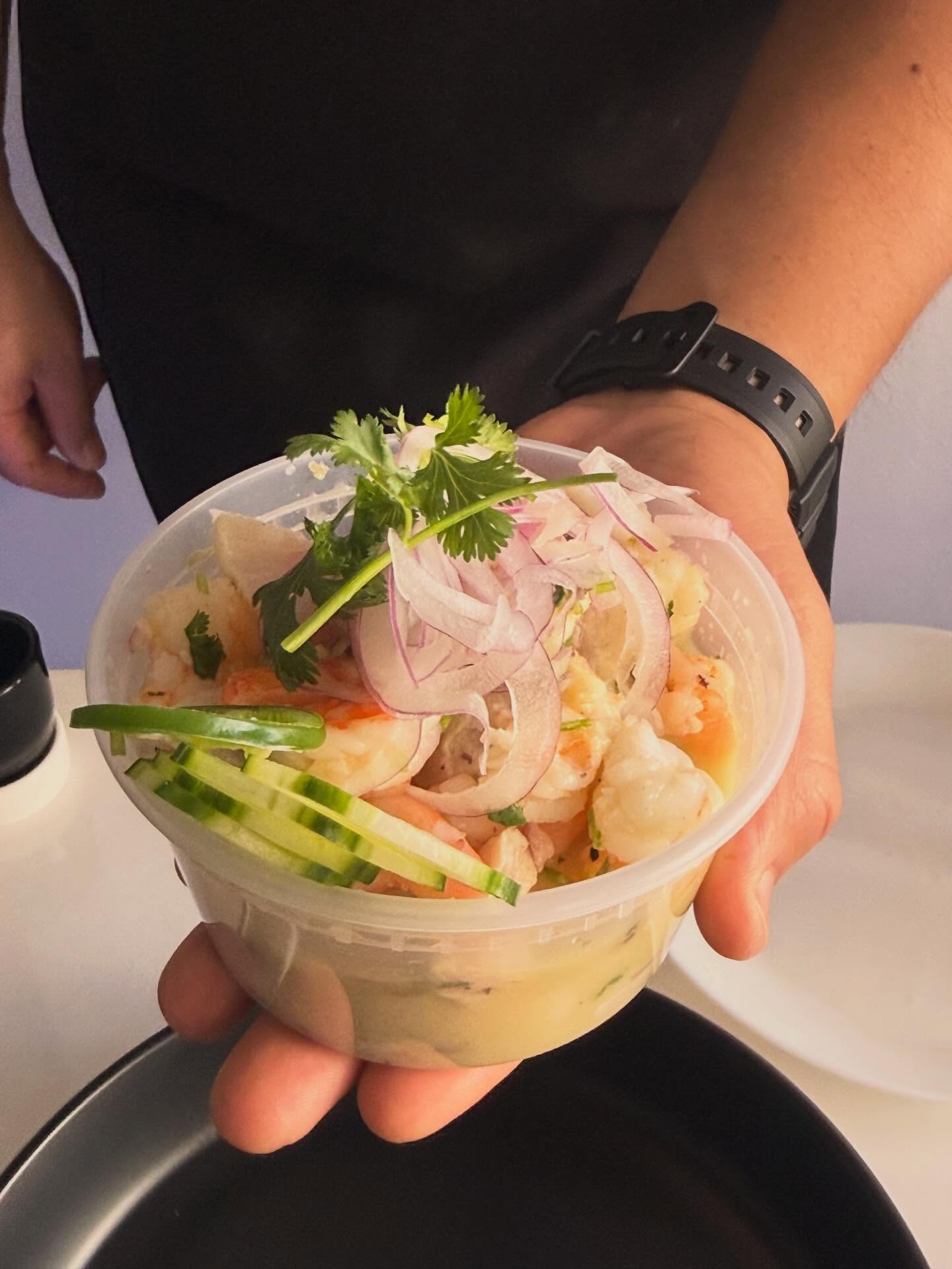 Ceviche fresco El Fogón DTE
